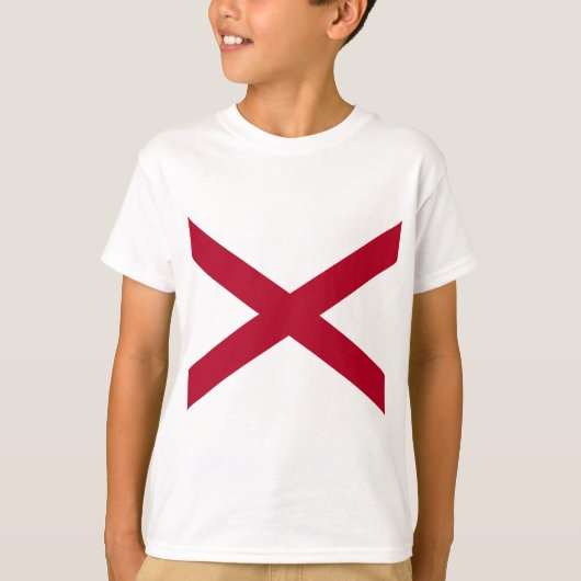 T-shirt Drapeau de l'état de l'Alabama (Devant)