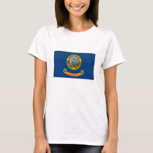 T-shirt Drapeau de l'État de l'Idaho
