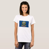 T-shirt Drapeau de l'État de l'Idaho (Devant entier)