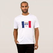 T-shirt Drapeau de l'État de l'Iowa (Devant entier)