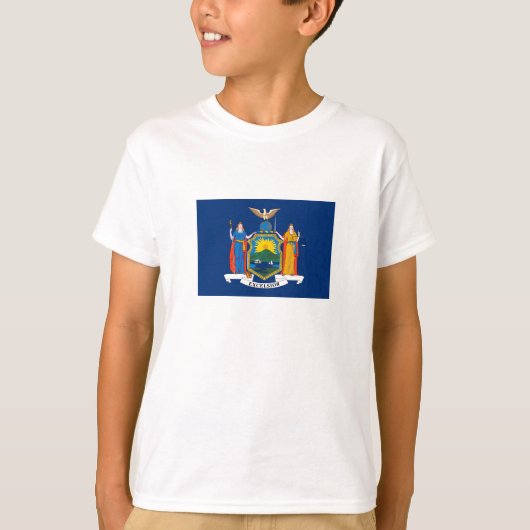 T-shirt Drapeau de l'État de New York (Devant)