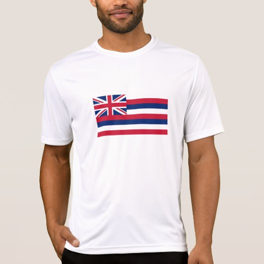 T-shirt Drapeau de l'État d'Hawaii (Devant)