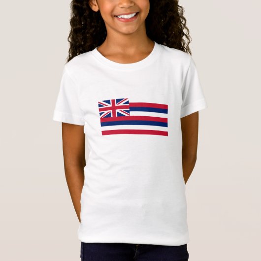T-Shirt Drapeau de l'État d'Hawaii (Devant)