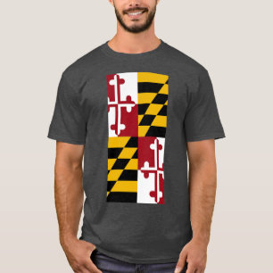 T-shirt Drapeau de l'État du Maryland