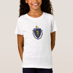 T-Shirt Drapeau de l'État du Massachusetts