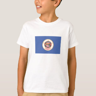 T-shirt Drapeau de l'État du Minnesota