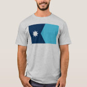 T-shirt Drapeau de l'État du Minnesota (Devant)