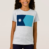 T-Shirt Drapeau de l'État du Minnesota (Devant)
