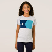 T-Shirt Drapeau de l'État du Minnesota (Devant entier)