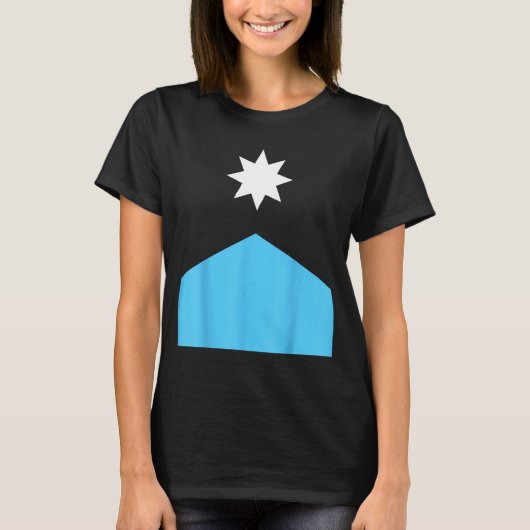 T-shirt Drapeau de l'État du Minnesota neuf et robuste (Devant)