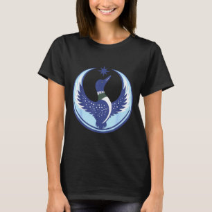 T-shirt Drapeau de l'État du Minnesota rebelle plongeon