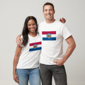 T-shirt Drapeau de l'État du Missouri (Unisexe)