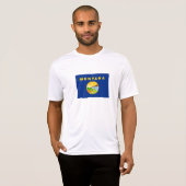 T-shirt Drapeau de l'État du Montana (Devant entier)