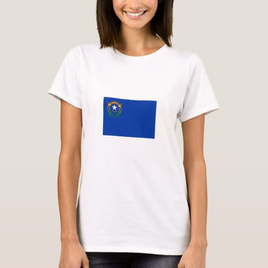 T-shirt Drapeau de l'État du Nevada (Devant)
