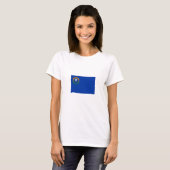 T-shirt Drapeau de l'État du Nevada (Devant entier)