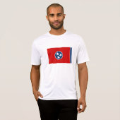 T-shirt Drapeau de l'État du Tennessee (Devant entier)