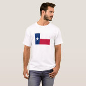 T-shirt Drapeau de l'État du Texas (Devant entier)