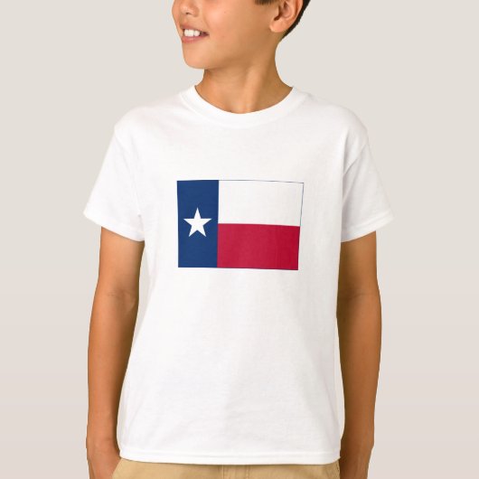 T-shirt Drapeau de l'État du Texas (Devant)