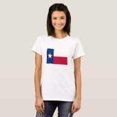 T-shirt Drapeau de l'État du Texas (Devant entier)