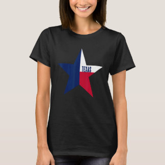T-shirt Drapeau De L'État Du Texas