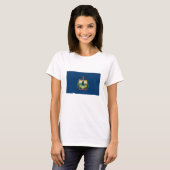 T-shirt Drapeau de l'État du Vermont (Devant entier)
