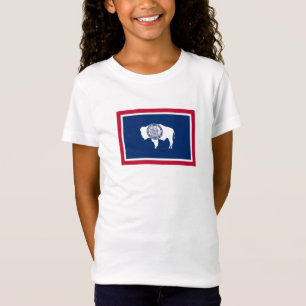T-Shirt Drapeau de l'État du Wyoming