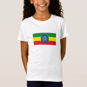 T-Shirt Drapeau de l'Éthiopie