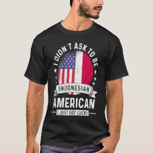 T-shirt Drapeau de l'Humour du patriote indonésien