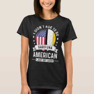 T-shirt Drapeau de l'Humour Garifuna American Patriot
