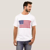 T-shirt Drapeau de liberté (Devant entier)