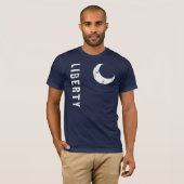 T-shirt Drapeau de liberté de Moultrie (Devant entier)