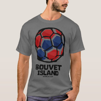 T-shirt Drapeau de l'île de Bouvet