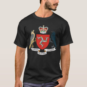 T-shirt Drapeau de l'île de Man - Emblème de Manx - Brat