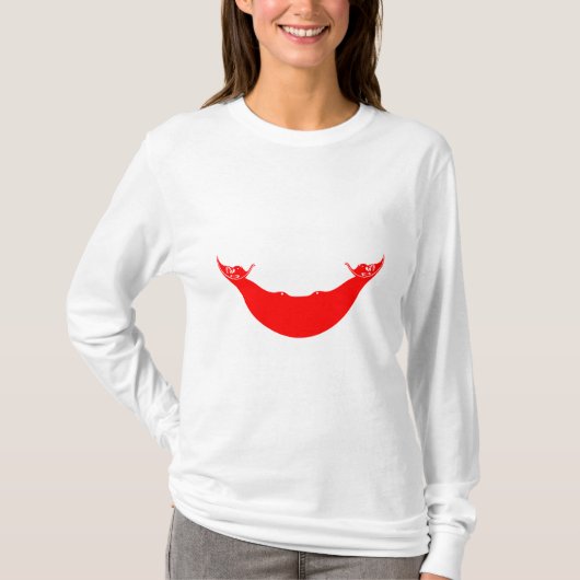 T-shirt Drapeau de l'île de Pâques (Rapa Nui) (Devant)