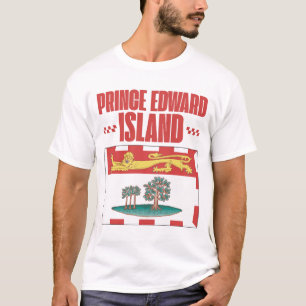 T-shirt Drapeau de l'Île-du-Prince-Édouard