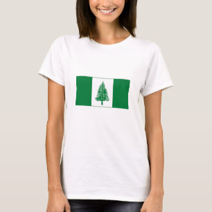 T-shirt Drapeau de l'île Norfolk