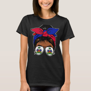 T-shirt Drapeau de l'indépendance de la Reine Haïti 1804 f
