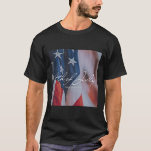 T-shirt Drapeau de l'Indépendance du 4 juillet