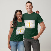 T-shirt Drapeau de l'Indiana de l'État 2 (Unisexe)