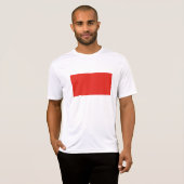 T-shirt Drapeau de l'Indonésie (Devant entier)