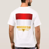 T-shirt Drapeau de l'Indonésie (Dos)