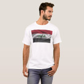 T-shirt Drapeau De L'Irak (Devant entier)