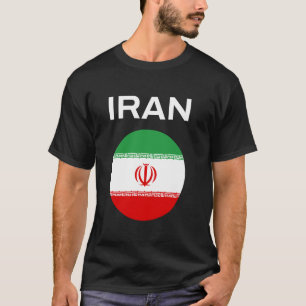T-shirt Drapeau de l'Iran Moderne