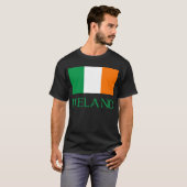 T-shirt Drapeau de l'Irlande (Devant entier)