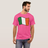 T-shirt Drapeau De L'Irlande (Devant entier)