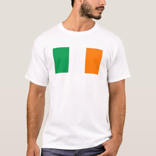 T-shirt Drapeau de l'Irlande (Devant)