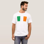 T-shirt Drapeau de l'Irlande (Devant entier)