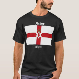 T-shirt Drapeau de l'Irlande du Nord, Ulster, 1690