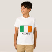 T-shirt Drapeau de l'Irlande (irlandais) (Devant entier)