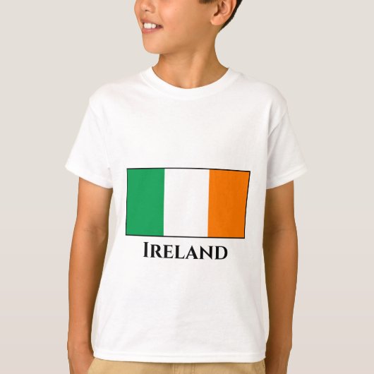 T-shirt Drapeau de l'Irlande (irlandais) (Devant)